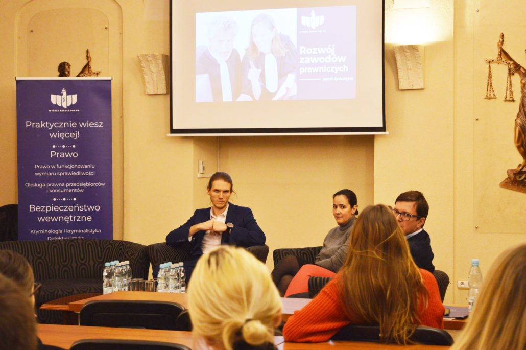 Panel dyskusyjny Przyszłość zawodów prawniczych Wrocław prawo studia